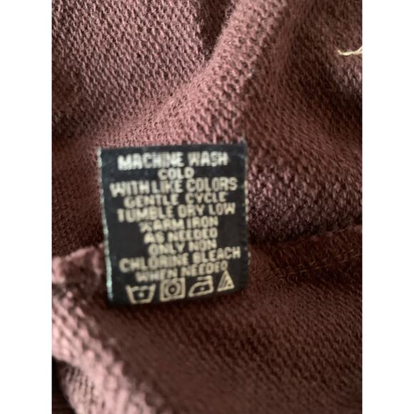 MBX 1/4 zip pullover size XXL wine color NWT 100% cotton - Picture 6 of 9